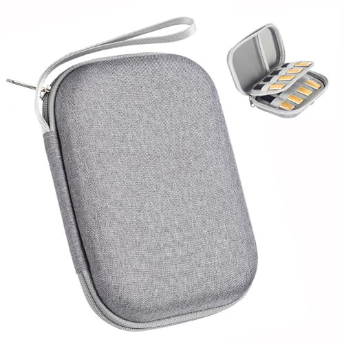 Tragbare Aufbewahrungsbox für Blätter, CuiCanfla Saxophon Blätteretui, Blattetui-Schutzbox mit Reißverschluss, für 20 Blatt, Altsaxophon und Klarinetten Blätteretui,Aufbewahrungsbox