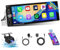 Android 13 Autoradio 1 Din mit Navi Carplay Android Auto Wireless, 2+32GB Touch Screen 6.9 Bildschrim Bluetooth Auto Radio Rückfahrkamera WiFi FM RDS SWC