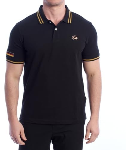 La Martina Regular Fit Kurzarm-Polo YMP014-PK031 Herren