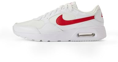 Nike Air Max Bolt Women's Running Shoes, White Red University, 11 UK