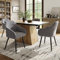 Doyisy Moderner Küchen-Esstisch aus Holz, Bistrotisch, Nicht abnehmbar, Tisch für 4-6 Personen, Wohnzimmer, Küche, Frühstückstisch, Esszimmer, Holzfarbe Braun 138.5 * 80 * 75cm (Holzfarbe Braun)