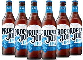 Wise Bartender - St Austell Brewery 'Proper Job' Alcohol Free IPA Beer 500ml Bottle (Pack of 6)
