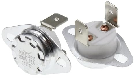Normalerweise geöffneter KSD302 16A 250V 145-170 Grad Keramik KSD301 Normalerweise geschlossener Temperaturschalter Thermostat 1St(Normally closed,170C)