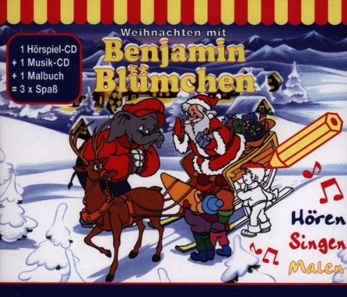Benjamin Blümchen - Weihnachten (mit Malbuch)