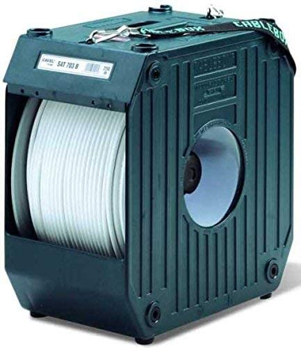 Cavel Kabelabrollbox DS 100 (Lieferumfang ohne Koaxialkabel) Kabelabroller für Koaxialkabel (ähnlich wie WISI MB 01)