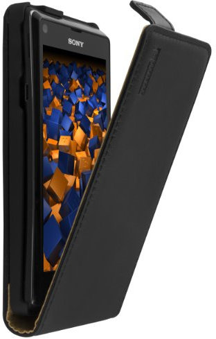mumbi Flip Case für Sony Xperia L Tasche