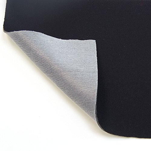 Autohimmelstoff Himmelstoff Dachhimmel Bezugsstoff Polster (Schwarz) | Grundpreis pro qm: € 7,59