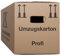 Cartons de déménagement 2 plis, 50 pièces | Extra stable et empilable avec double arbre | Base papillon robuste | Capacité de charge élevée | Idéal pour chaque mouvement