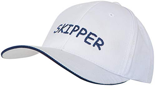 mare-me Weißes Basecap Skipper