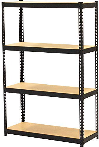 Lorell Lagerregal, Stahl, Schwarz