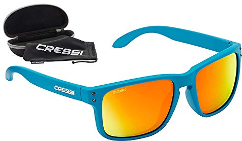 Cressi Blaze Sunglasses - Unisex Erwachsene Sport Sonnenbrille Polarised Hydrophobic Lenses - Einheitsgröße