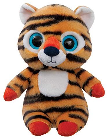 Aurora YooHoo, Han Sibierischer Tiger, 23cm, 61293, Plüschtier, orange/schwarz