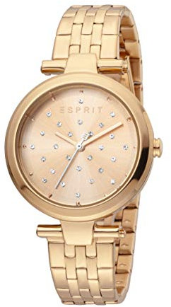 ESPRIT Uhr ES1L167M0095 Damen Rosé Goldfarben