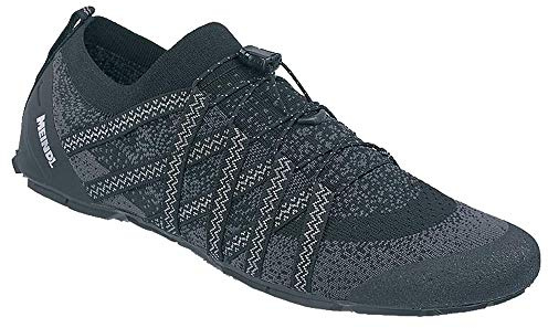 Meindl Herren Wanderschuh, schwarz/silberfarben, 40 EU