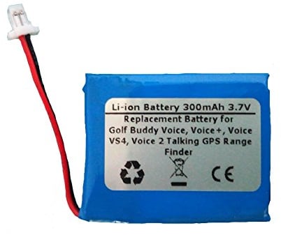 STARNOVO 300mAh 3.7V Li-Polymer Replacement Battery for Golf Buddy Voice, Voice+, Voice VS4, Voice 2 Talking GPS Range Finder