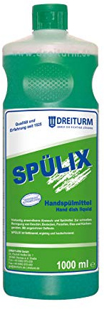 Dreiturm Spülix Handspülmittel 1 L Spülmittel Abwaschmittel Spüli Handwaschmittel Neutralreiniger