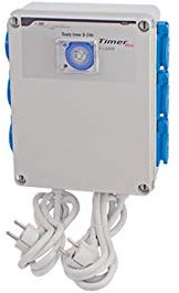 GSE Timer Box II 6 x 600 Watt - Grow Indoor Anbau Lampen Steuerung Rohr-Lüfter Zeitschaltuhr Bewässerung Ventilator Garten