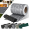 KESSER® Bandes brise-vue en PVC de Rouleau brise-vue Clôture en treillis double opaque | Résistant aux intempéries et au vent | Film de clôture brise-vue jardin Clôture de jardin, rotin-gris, 35 m