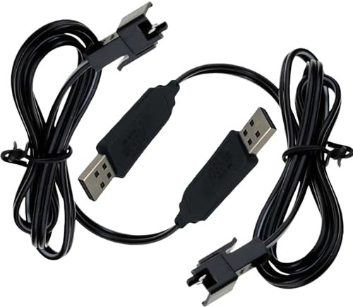 PUGEOAMN Efficiente linea di ricarica USB per batterie al litio da 3 7 V con connettori SM2.0 2P e funzione di spegnimento automatico