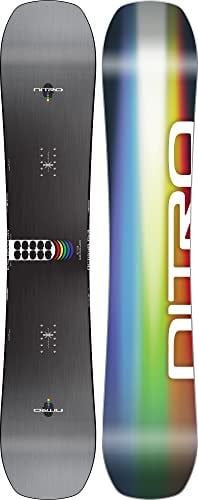NITRO Snowboards Herren OPTISYM BRD ´23, Freestyleboard, Asym Twin, Cam-Out Camber, Urban, Mid-Wide
