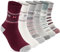 THERMO Socken Damen 35-38 Warme Dicke Wintersocken Damen Baumwolle Frottee 38204 (6 Paar 35-38)