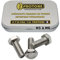 Vis Tête Hexagonale M4 x 60mm : Boîte 10 Pcs Boulon Inox pour Rondelles Métal Écrou | À Métaux Acier A2 Anti-Rouille - DIN 933 | Boîte Rangement PROTORX