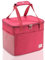 unycos - Bolsa Térmica Porta Alimentos【5,6L】 Nevera Portátil con Aislamiento, Lunch Box Impermeable, Hermética e Isotérmica, Porta Fiambrera para Almuerzo, Oficina, Viaje, Pícnic o Colegio (Rojo)