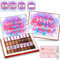 2pcs Aufkleber Set passend für Merci Schokolade 250g für Geschenke zum Geburtstag mit vorgedruckten und blanko Aufklebern bunt selbstklebend kreative Individuell I ohne Schokolade