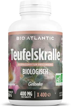 Bio Teufelskralle (Harpagophytum procumbens) 400mg - 400 Tabletten