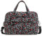 Vera Bradley Damen Iconic Weekender Reisetasche, Signature Cotton, Einheitsgröße, Stauden Noir, Einheitsgröße, Wochenend-Reisetasche aus Baumwolle