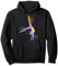 Turnerin mit Boden Mädchen Kinder Rhythmische Gymnastik Pullover Hoodie