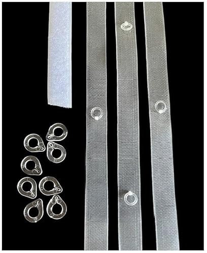 IDALIAHOME Raffrollo für Stores mit Hakenband, 10 m