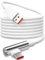 Câble USB C Charge Rapide 120W 6A pour Redmi Note 13 Pro 14 12 Pro 11 11s 13C,Câble USB C Coudé 90 Degrés 3 m Câble USB Type C Charge Turbo pour Xiaomi 14 13T 13 Pro 12T 11T POCO X7 Pro X6 Pro F6 Pro