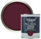 Vintro Paint | No Seal Chalk Paint | Dark Purple | Interior & Exterior Use | Furniture | Walls | Wood | Metal | 1 Litre (Dark Purple - Sweet Damson)