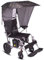 BUBANDI Universal-Markise für elektrische Rollstühle, UV-beständiger Sonnenschutz-Regenschutz, für die meisten Rollstühle,Summer,Without Handle