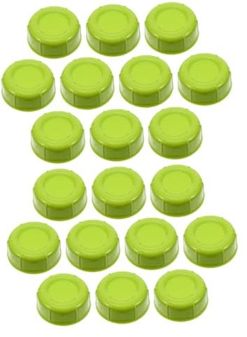 20 Stück Schraubverschlüsse Für Babyflaschen Auslaufsichere Milchaufbewahrung Wiederverwendbare Verschlusskappen Deckel Für Flaschen