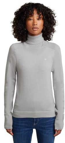 G-Star Damen Core Turtle Slim Knit Wmn Sweater