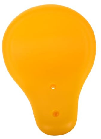 CLISPEED Wippe Sitzkissen Unterlage Groß Teil Spielplatz Bunt Kind Im Freien Gepolstert Bequem Schaukelstuhl Für Montessori- Aus Kunststoff Wackelkissen Gelb Plastik