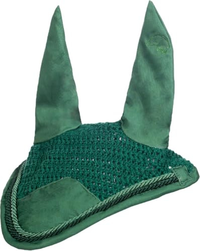 HKM Essentials Ear Bonnet Green Cob
