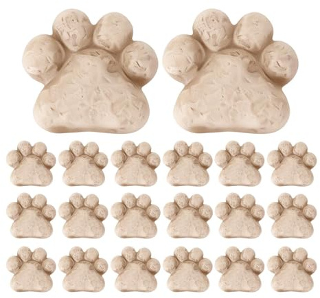 Decorative Stones, Charming Cat Paw Shape Made of Resin, Drainage Pebbles for Potted Plants for Garden, Patio, Vase, Terrarium, Crafts, Cacti, Decoration