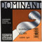 Thomastik Corde per Violino Dominant nucleo di nylon, set 4/4 dolce, Mi acciaio cromato vuoto