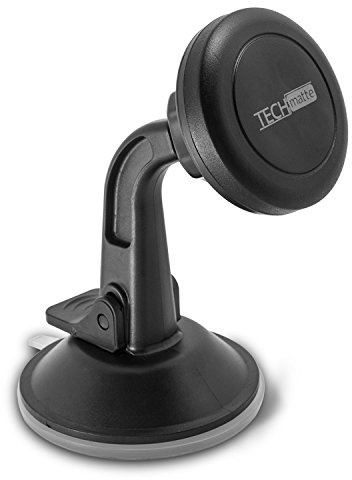 TechMatte Car Phone Mount Magnetic-Dashboard Mounted Car Phone Holder