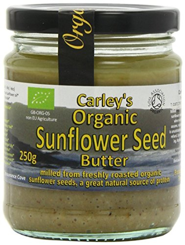 Carley's Org Raw Sunflower Seed Butter 250g X 5 (Pack of 5)