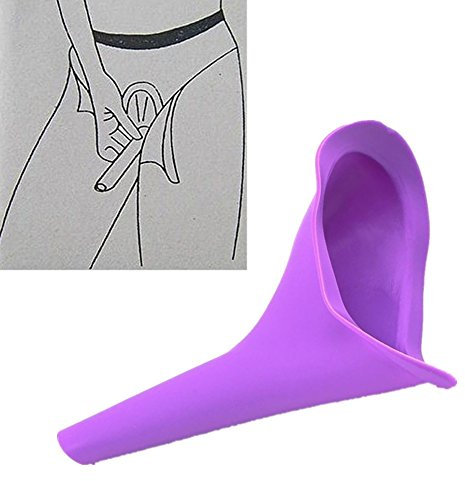 BenSports Urinoir pour femme avec entonnoir souple pour le camping, les voyages, la randonnée