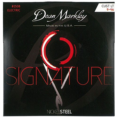 Dean Markley® »3 PACK - 2508-CL - SIGNATURE SERIES NICKELSTEEL ELECTRIC STRINGS« Saiten für E-Gitarre - Custom Light 009/046