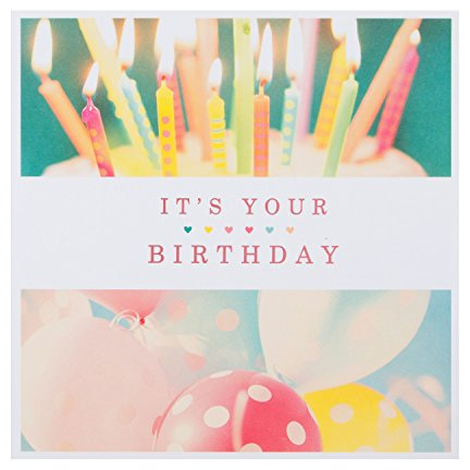 Hallmark Birthday Card Good Times - Medium
