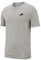NIKE Men's Sportswear Club T shirt, Dk Grey Heather/(Black), XS UK
