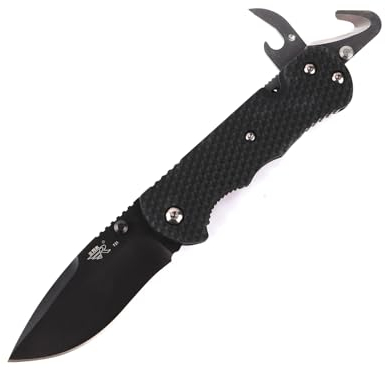 Sanrenmu 7045LUI-PH-Schwarz Klappmesser