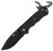 Sanrenmu 7045LUI-PH-Schwarz Klappmesser
