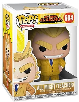 Funko Pop! Vinyl: Animation: My Hero Academia (MHA) - Teacher All Might - Vinyl-Sammelfigur - Geschenkidee - Offizielle Handelswaren - Spielzeug Für Kinder und Erwachsene - Anime Fans